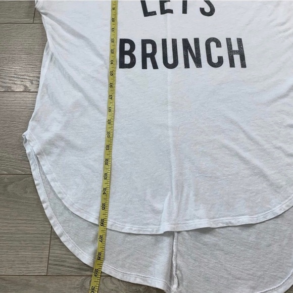 Signorelli “Let’s Brunch” White Tee - Picture 4 of 7